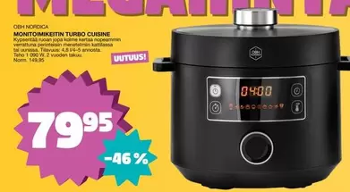 Obh Nordica - MONITOIMIKETIN TURBO CUISINE