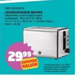 Obh Nordica - LEIVÄNPAAHDIN BRONX