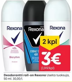 Deodorantti roll-on