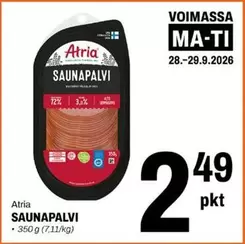 SAUNAPALVI