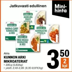 KUNNON ARKI MIKROATERIAT