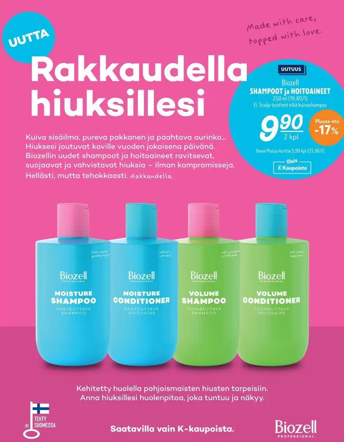 Rakkaudella hiuksillesi