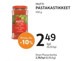 PASTAKASTIKKEET