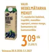HEDELMÄTARHA MEHUT