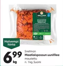 Maatiaisporssun uunifilee