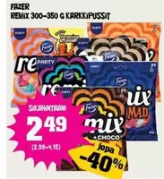 REMIX 300-350 G KARKKIPUSSIT