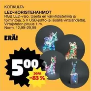 LED-KORISTEHAHMOT RGB LED-valo