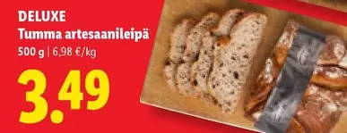 Tumma artesaanileipä