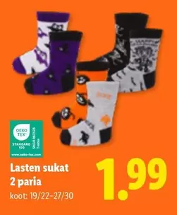 Lasten sukat