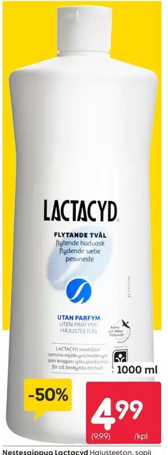 FLYTTANDE TVÅL