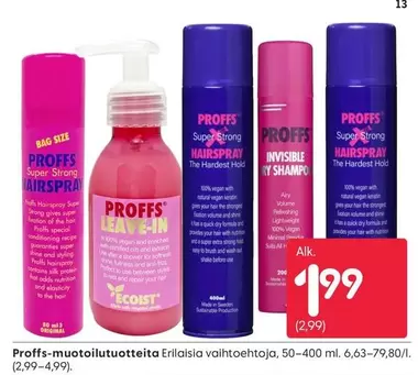 Original - Proffs Hairspray & Leave-in