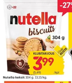 Nutella -  biscuits