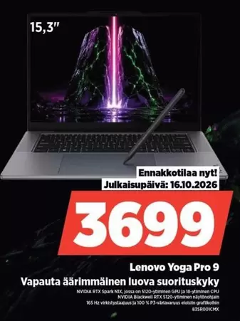 Nvidia - Lenovo Yoga Pro 9