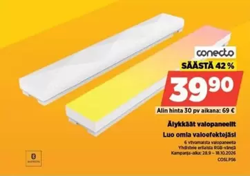 Älykkäät valopaneelit