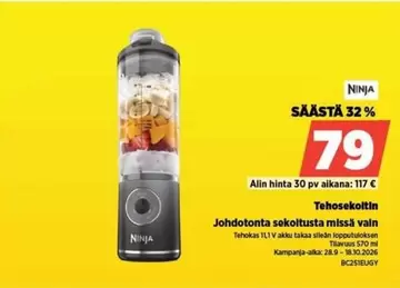 Tehosekoitin