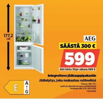 Jääkaappipakastin