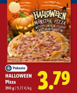 Monster - HALLOWEEN MONSTER PIZZA