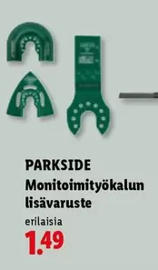 Monitoimityökaluun lisävaruste