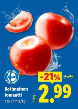 Kotimainen tomaatti