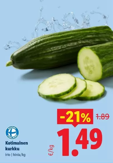 Kutomainen kurkku