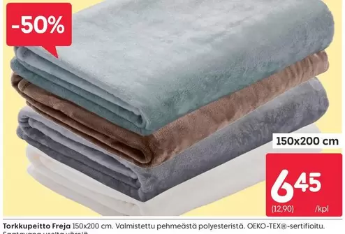 Torkkupeitto Freja
