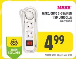 JATKOJOHTO 3-OSAINEN