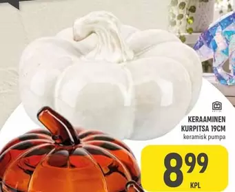 Keraaminen kurpitsat