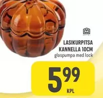 LASIKURPITSA KANNELLA 10CM