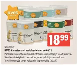 ILVES Kalustemaali vesiohenteinen V40 0,7 L