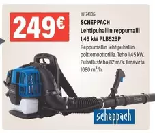 Lehtipuhallin reppumalli 1,46 kW PLB52BP