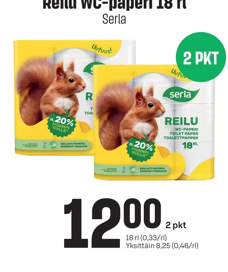 Reilu WC-paperi