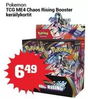 Rising - TCG ME4 Chaos Booster keräilykortit
