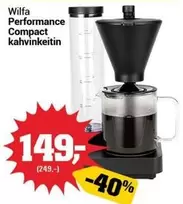Performance Compact kahvinkeitin