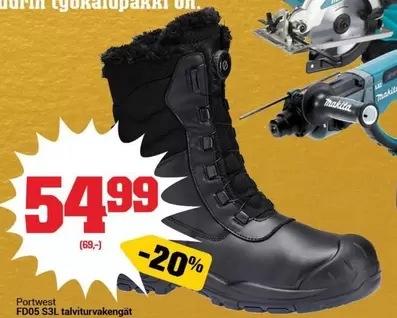 Makita - FD05 S3L talviturvakengät