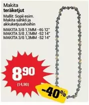 Makita - teräketjut