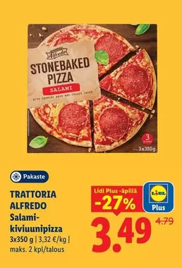 STONEBAKED PIZZA SALAMI