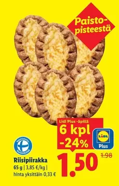 Riisispiirakka