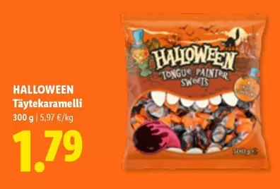 HALLOWEEN Täytekaramelli