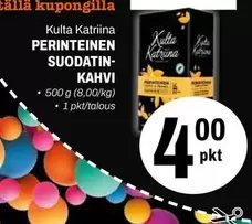 PERINTEINEN SUODATINKAHVI