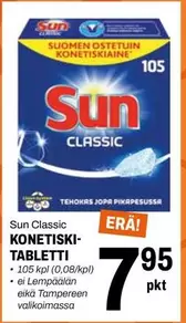 CLASSIC KONETISKI-TABLETTI