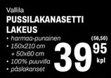 PUSSILAKANANSETTI LAKEUS