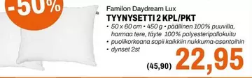 TYYNYSETTI 2 KPL/PKT