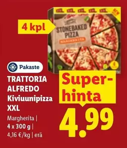 Kiviunipizza Margherita