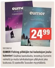 EUMER Fishing pilkkijän tai kalastajan joulu-kalenteri 10172867-8