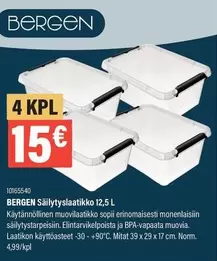 Säilytyslaatikko 12,5 L