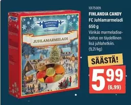 FINLANDIA CANDY FC Juhlamarmeladi 10175009