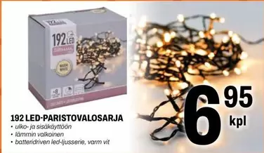 192 LED-PARISTOVALOSARJA