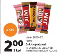 Suklaapatukat