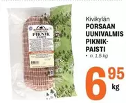 PORSAS UUNIVALMIS PIKNIK-PAISTI