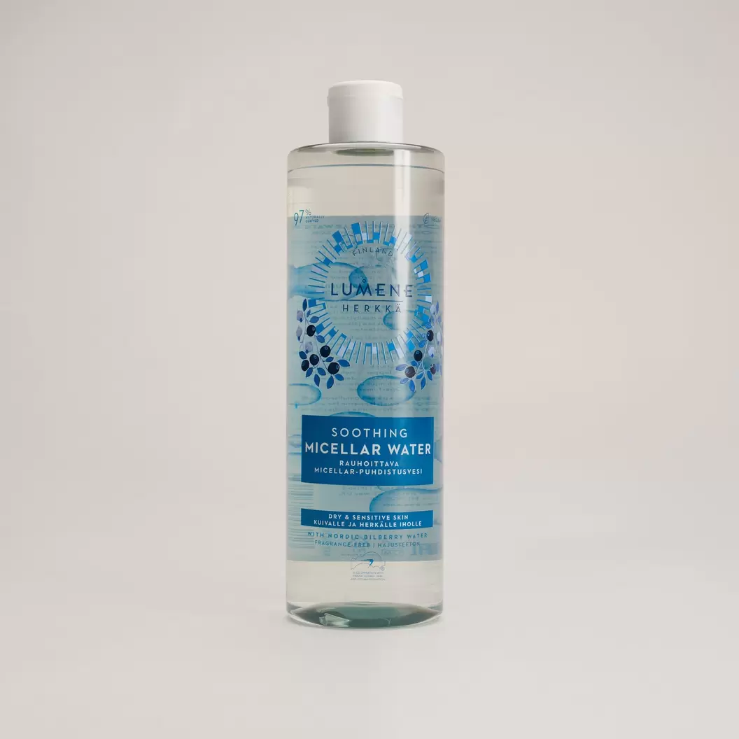 HERKKÄ Rauhoittava micellar-puhdistusvesi